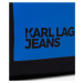 Kabelka karl lagerfeld jeans ns canvas tote černá