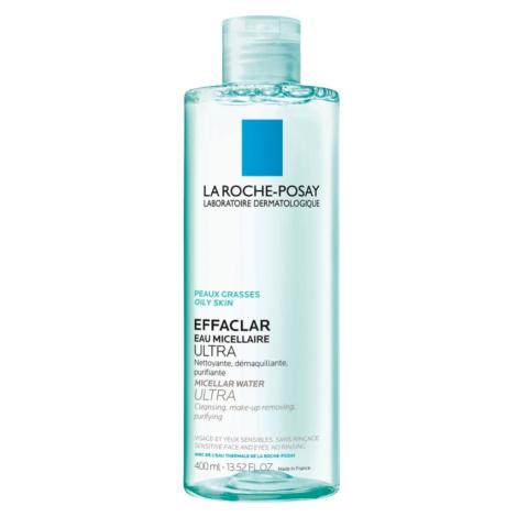 La Roche-Posay Effaclar Ultra čisticí micelární voda pro problematickou pleť, akné 400 ml