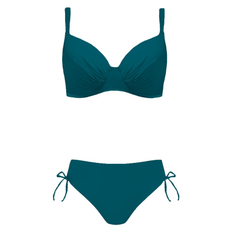 Dvoudílné plavky Self S933 Bayamon 17 Tmavě zelená | dámské plavky