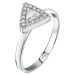 Morellato Módní ocelový prsten s krystaly Trilliant SAWY08