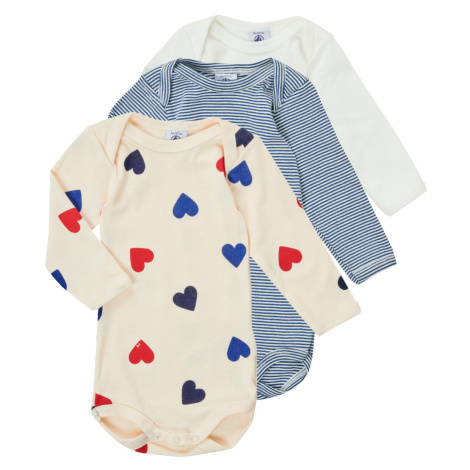 Petit Bateau LOT 3 BODY ruznobarevne