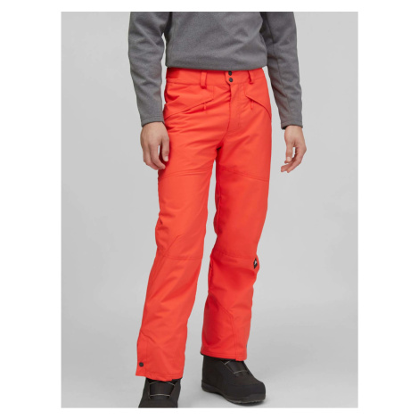 Oranžové pánské lyžařské/snowboardové kalhoty O'Neill Hammer