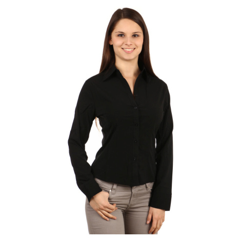Klasická dámská košile - černá