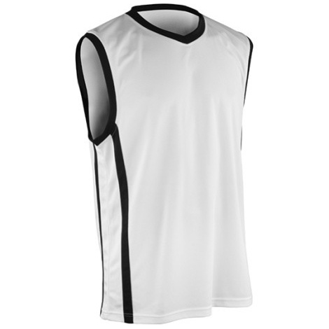 Spiro Pánské basketbalové tričko RT278 White