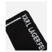 Rukavice karl lagerfeld k/essential knit glove černá