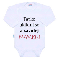 Body s potiskem New Baby a zavolej MAMKU!