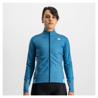 SPORTFUL Cyklistická zateplená bunda - SUPER - světle modrá