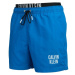 Calvin Klein INTENSE POWER-MEDIUM DOUBLE WB Pánské koupací šortky, modrá, velikost