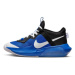 Nike AIR ZOOM CROSSOVER Dětská basketbalová obuv, modrá, velikost 35.5