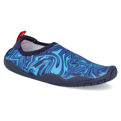 Barefoot dětské boty do vody Reima - Lean T-Navy vegan modrá vlnka