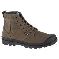 KHAKI PÁNSKÉ KOTNÍKOVÉ BOTY PALLADIUM PAMPA HI ARMY