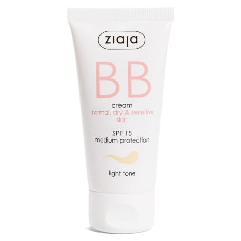 Ziaja BB krém pro normální, suchou a citlivou pleť SPF 15 Light Tone (BB Cream) 50 ml