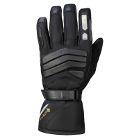 IXS Cestovní rukavice z kůže a textilu iXS SONAR-GTX 2.0 černé
