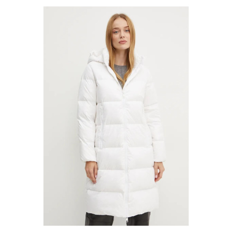 Péřová bunda Armani Exchange dámská, bílá barva, zimní, XW000251 AF10860