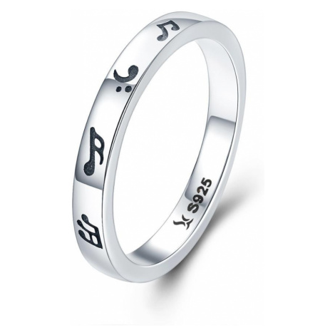 OLIVIE Stříbrný prsten HUDBA 3448