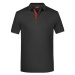 James&amp;Nicholson Pánská polokošile JN728 Black