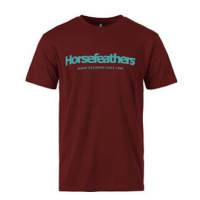 HORSEFEATHERS Triko Quarter - red pear RED