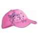 Lewro VILA Dívčí čepice s kšiltem, růžová, veľkosť