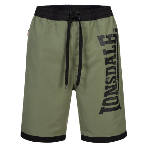 Pánské plavky Lonsdale 113268-Black/Olive