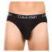 3PACK pánské slipy Calvin Klein černé (NB2969A-7VI)