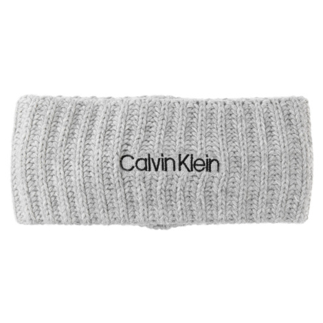 Calvin Klein dámská šedá čelenka