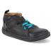 Barefoot dětské kotníkové boty Pegres - Skinny SBF62F černé
