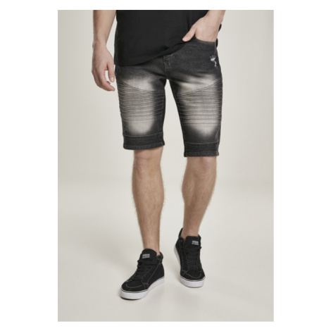 Southpole Biker Denim Shorts bk.sand