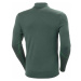 Helly Hansen LIFA MERINO MIDWEIGHT 1/2 ZIP Pánské Merino triko, tmavě zelená, velikost