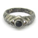 AutorskeSperky.com - Stříbrný prsten s onyxem - S1602