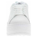 Calvin Klein Jeans Dámská obuv YW0YW01457 Bright White-Silver Bílá