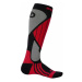 Ponožky SENSOR Snow Pro černá/červená/šedá