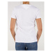 Tommy Hilfiger Tommy Jeans dámské bílé tričko OUTLINE FLAG TEE