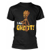 Strážci Galaxie tričko, Groot Bold Black, pánské