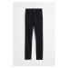 H & M - Shaping Skinny High Jeans - černá