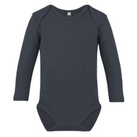 Link Kids Wear Bailey 02 Kojenecké body X11420 Charcoal Grey