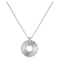 Hot Diamonds Krásný stříbrný náhrdelník s diamantem Sunbeam DP930 (řetízek, přívěsek)