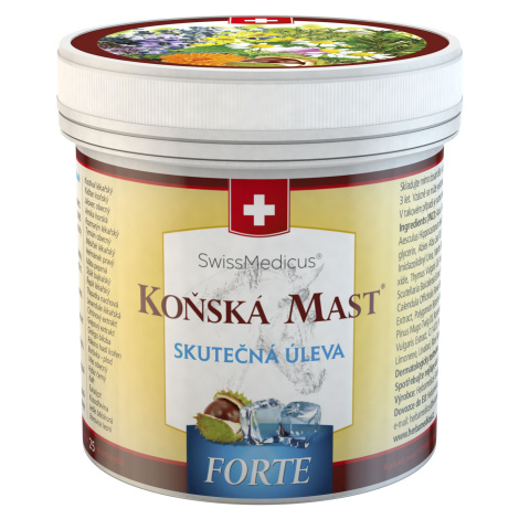 Herbamedicus Koňská mast Forte chladivá 250 ml