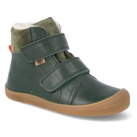 Barefoot dětské zimní boty Koel - Emil nappa Tex zelené