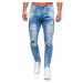Modré pánské džíny regular fit Bolf R916