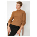 Koton Sweater - Brown - Regular fit