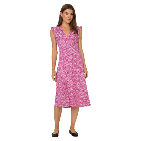 ONLY Dámské šaty ONLMAY Regular Fit 15257520 Raspberry Rose