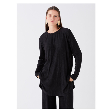 LC Waikiki Crew Neck Plain Long Sleeve Women's Tunic