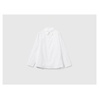 Benetton, Classic Shirt In Pure Cotton