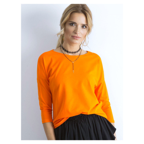 Oranžové dámské tričko -orange Oranžová BASIC