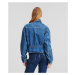 Bunda karl lagerfeld jeans klj tied denim jacket light blue stone