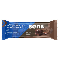 Tyčinka Sens Cvrččí Proteinovka v Tmavé Čokoládě - Čokoládový Brownie (60g)