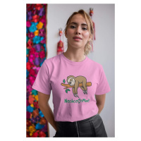MMO Dámské tričko NechceSeMně Barva: Ružová