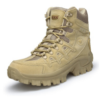 Horolezecké boty pánské army styl obuv