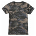 Dámské tričko krátký rukáv // Brandit Ladies T-Shirt darkcamo