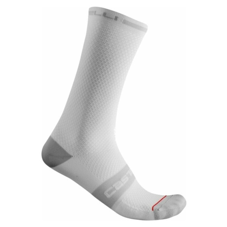 Castelli Superleggera T 18 Sock White 2XL Cyklo ponožky